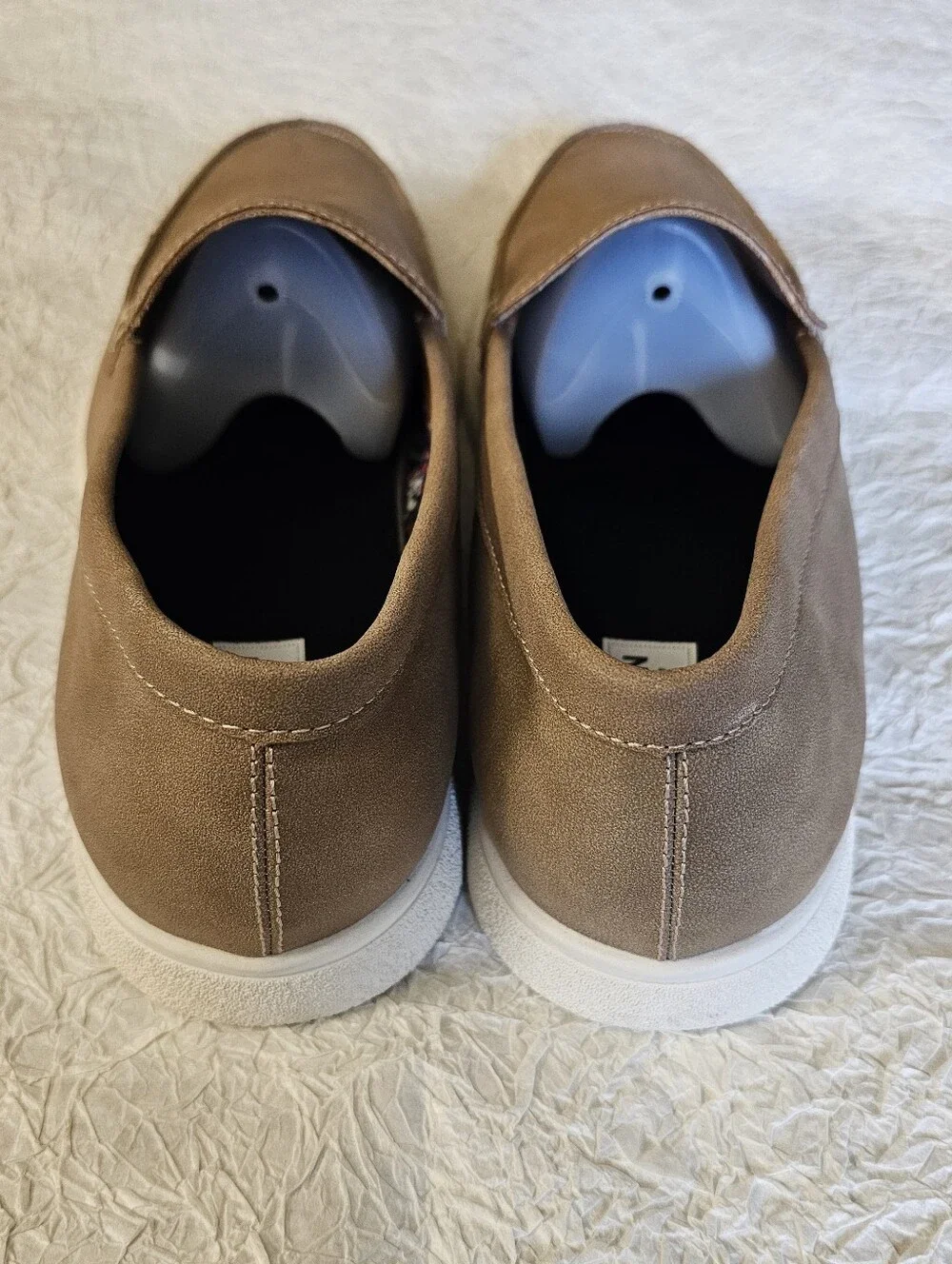 Steve Madden luxxlo mens suede slip on moc toe loafers 10 ortholite new comfort